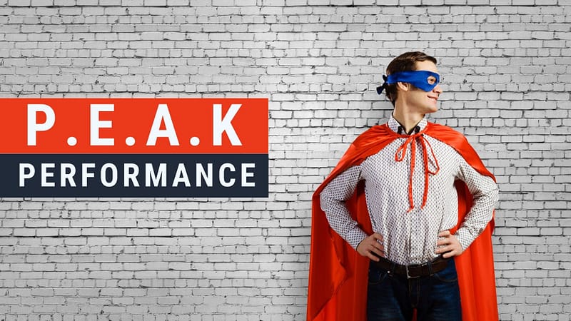 Positive and Pumped for Peak Performance