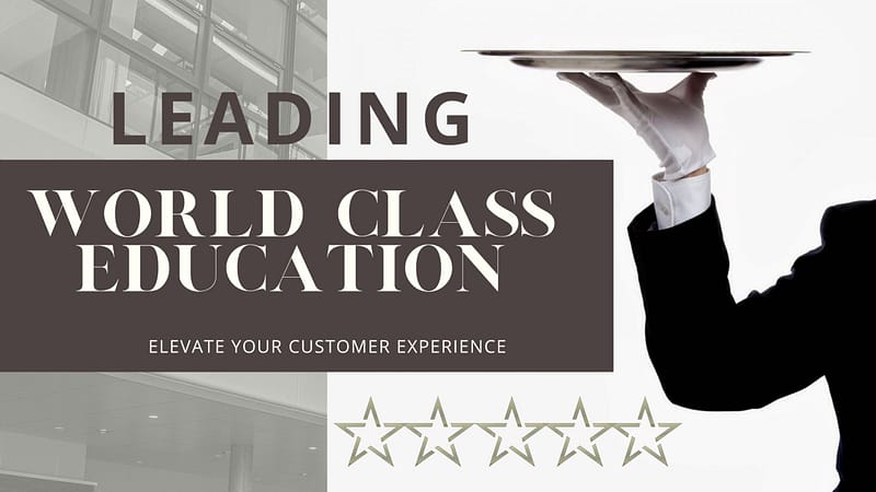 World Class Customer service training for School professional devlopment day