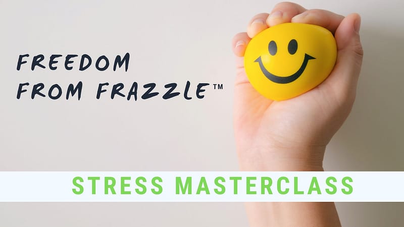 Freedom From Frazzle Stress Mastery Virtual Professional Development
